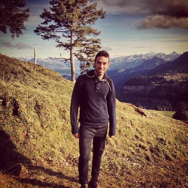 Miles in the Swiss Alps